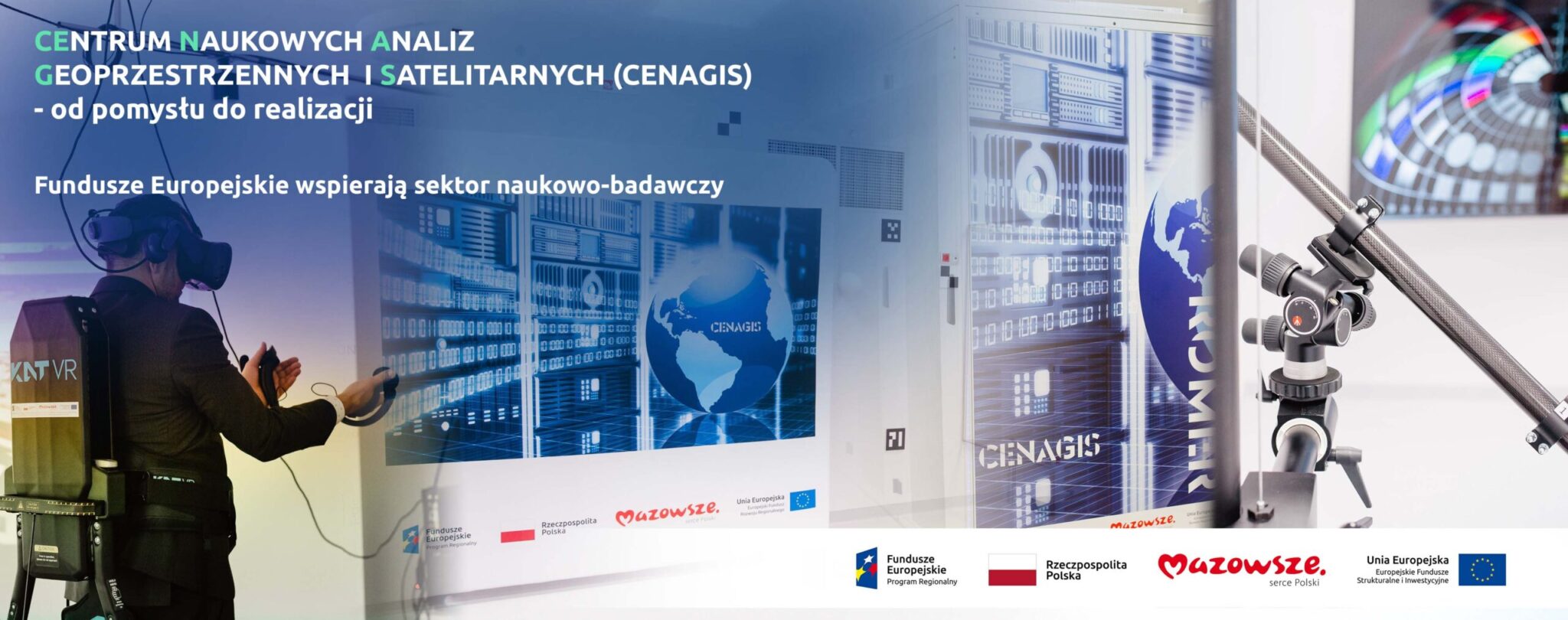 Centrum geoprzestrzennych analiz naukowych otwarte – pomogły Fundusze Europejskie