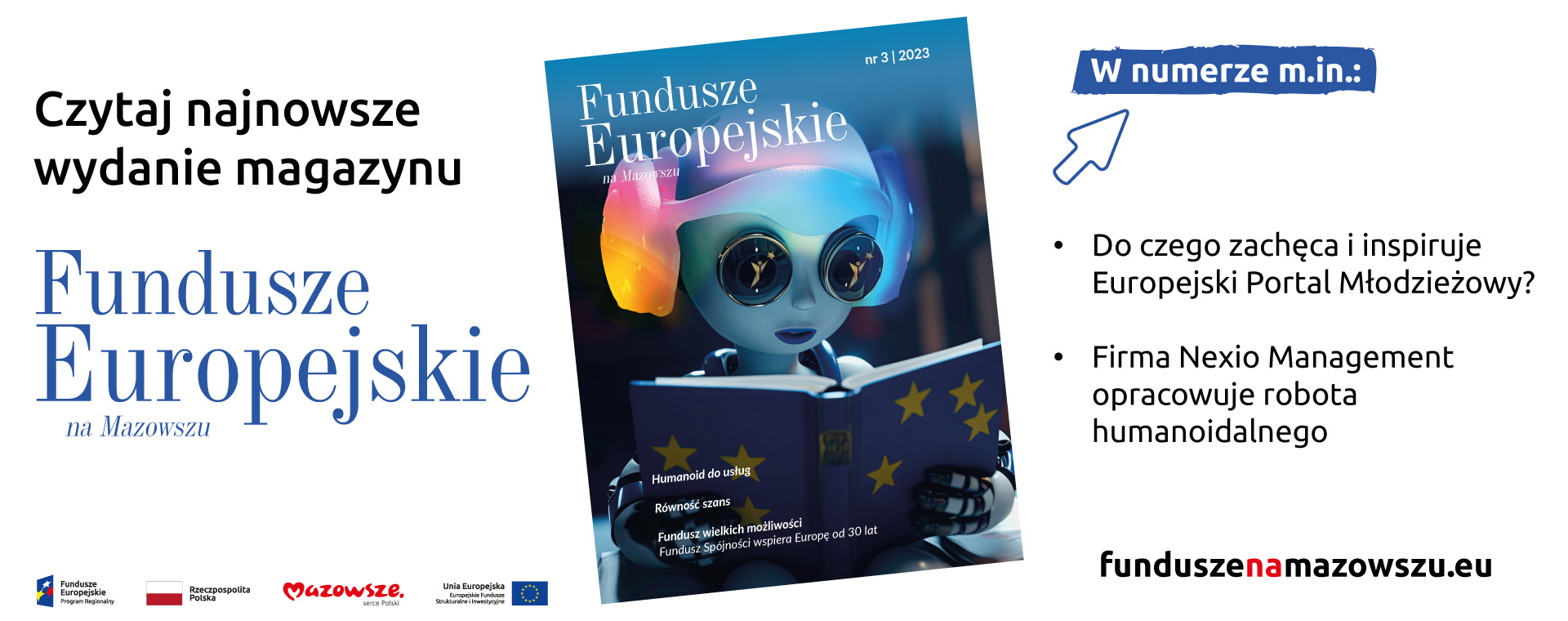 Nowy numer magazynu „Fundusze Europejskie na Mazowszu”