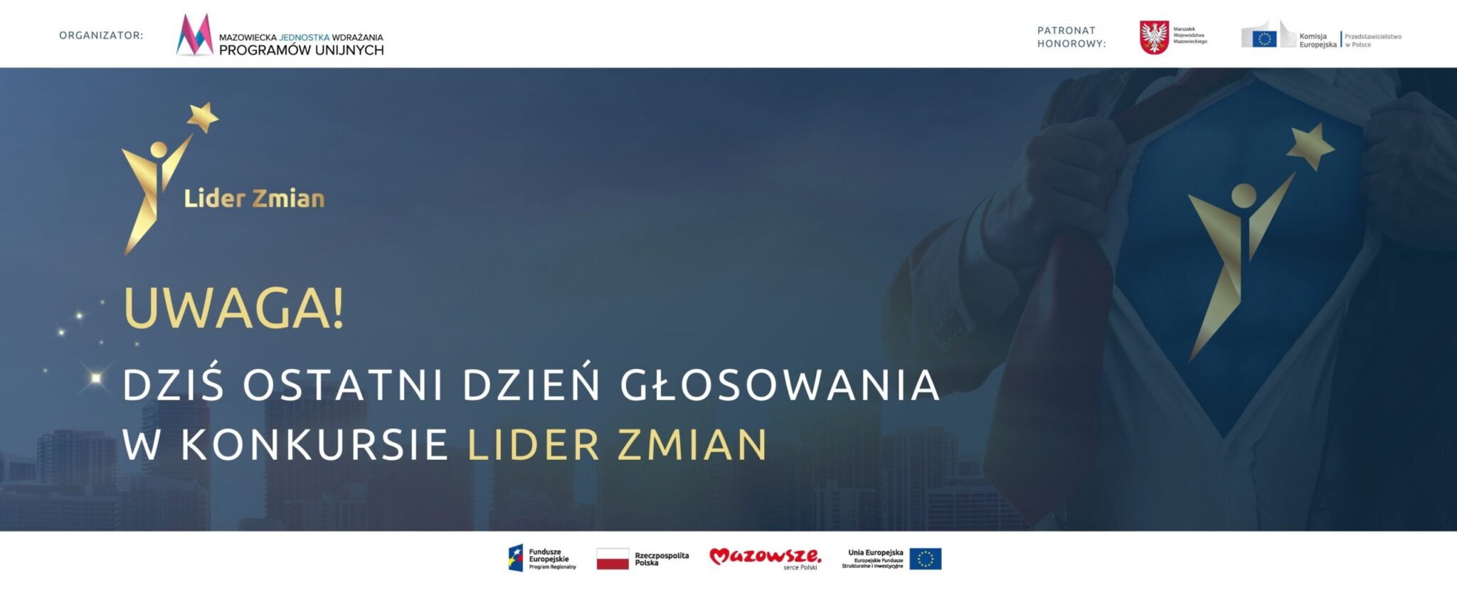 Głosuj na Lidera Zmian Funduszy Europejskich