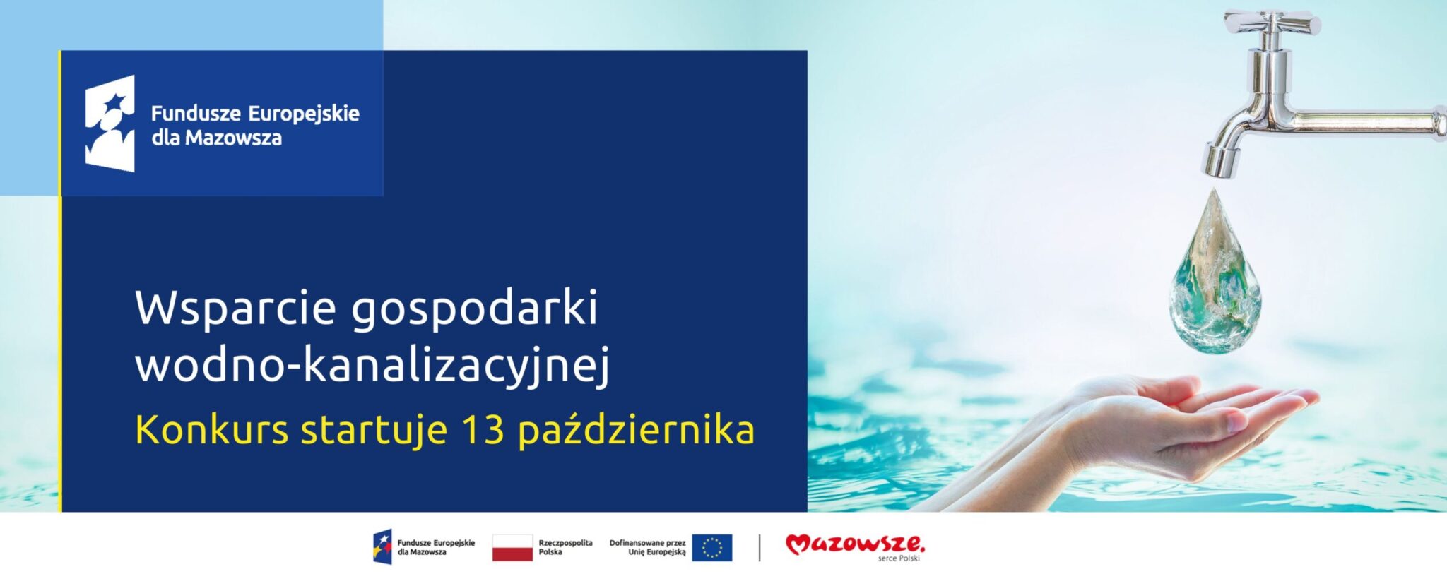 Już w październiku startuje konkurs o dofinansowanie projektów na rzecz zrównoważonej gospodarki wodnej