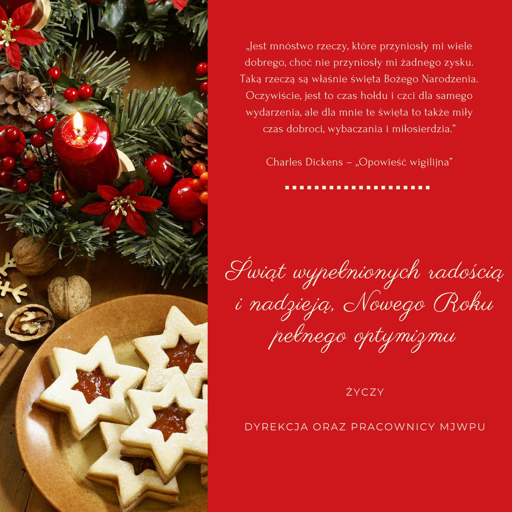 Życzenia Świąteczne od MJWPU