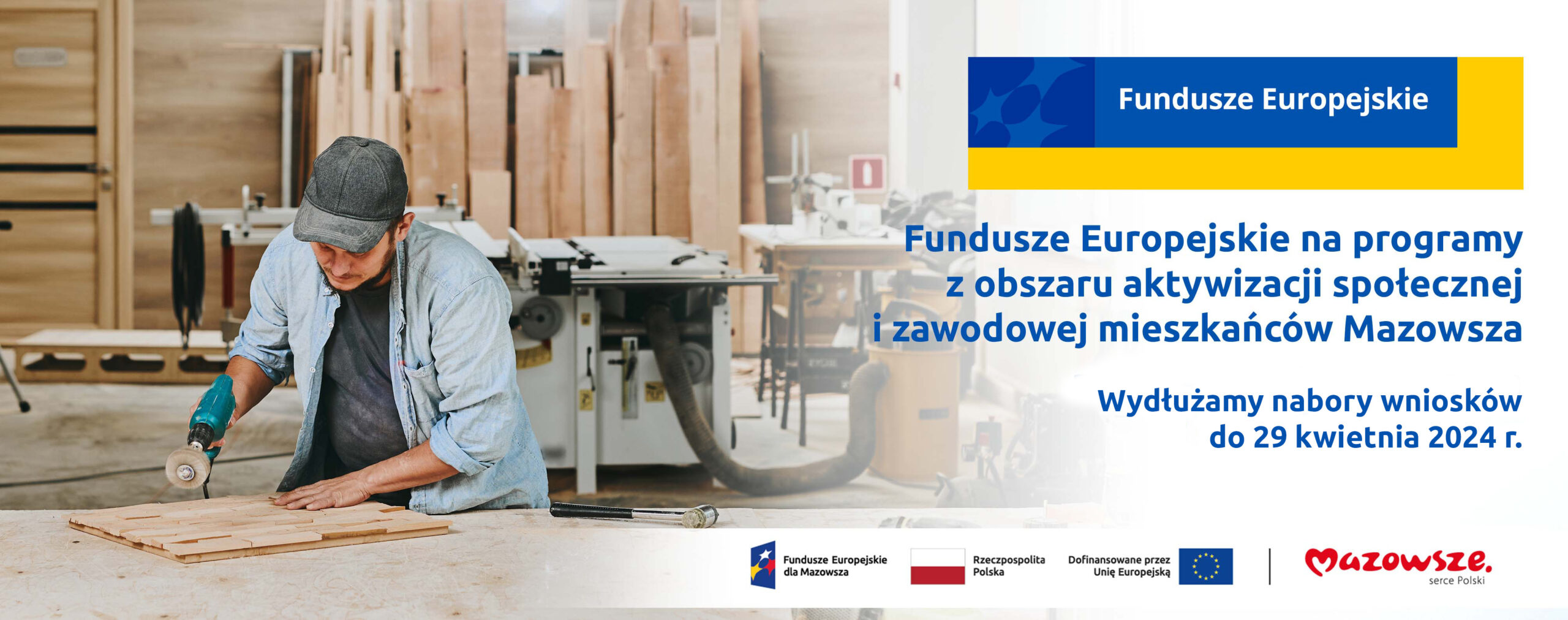 Więcej czasu na składanie wniosków na realizację projektów z aktywizacji społecznej i zawodowej – do 29 kwietnia 2024 r.