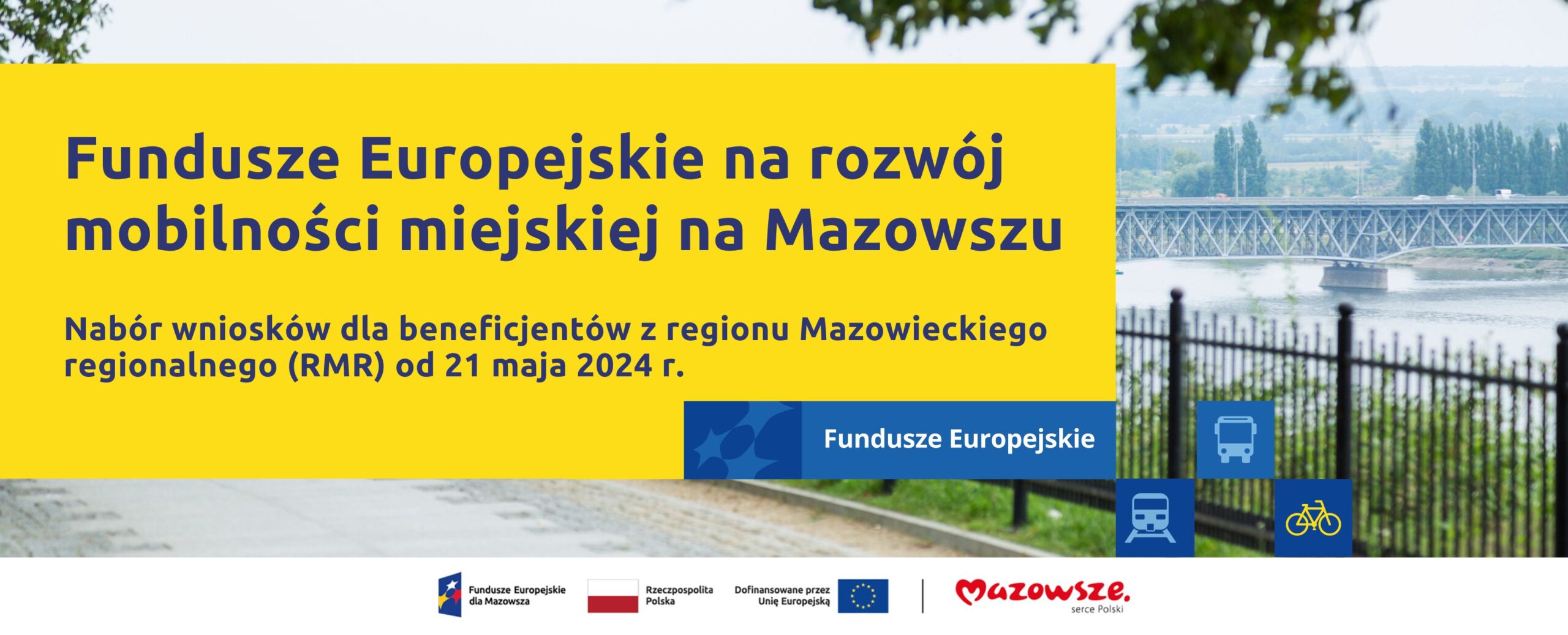 Ruszył nabór wniosków na mobilność miejską na Mazowszu