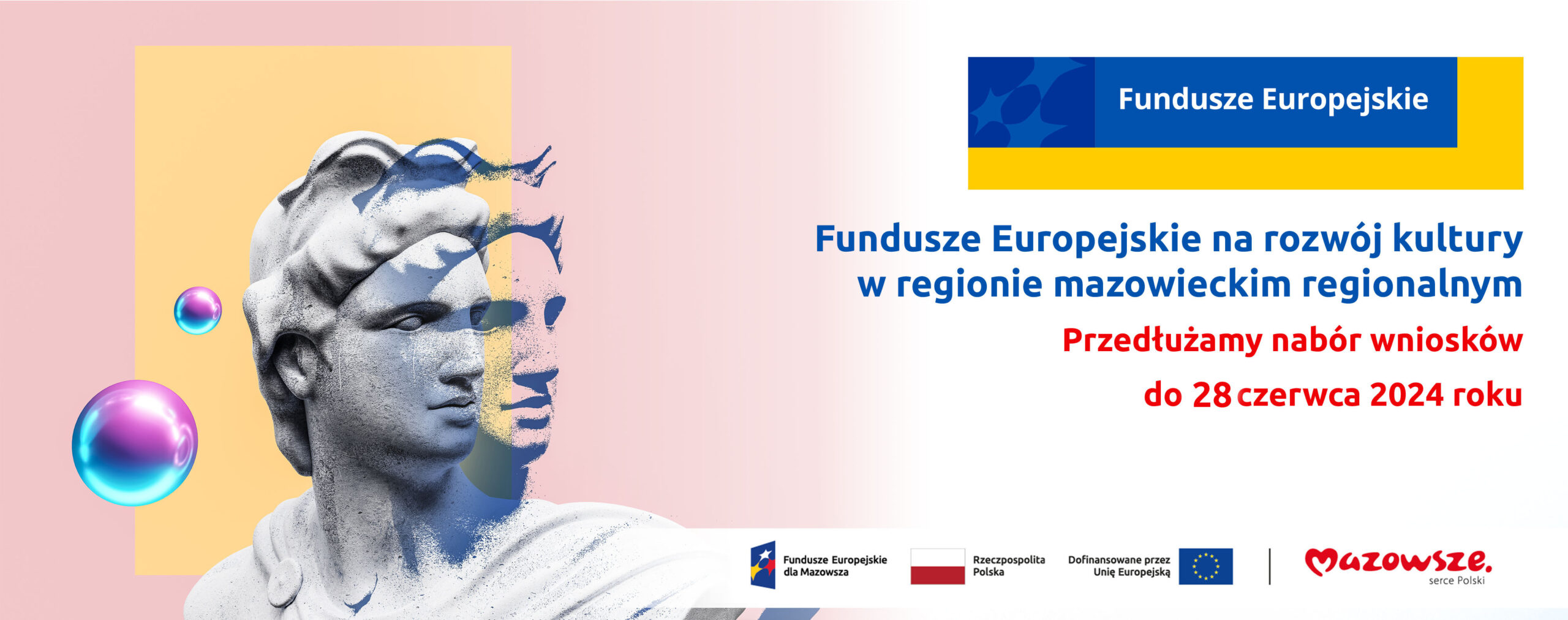 Do 28 czerwca wydłużamy naboru wniosków na rzecz rozwoju kultury w regionie mazowieckim regionalnym