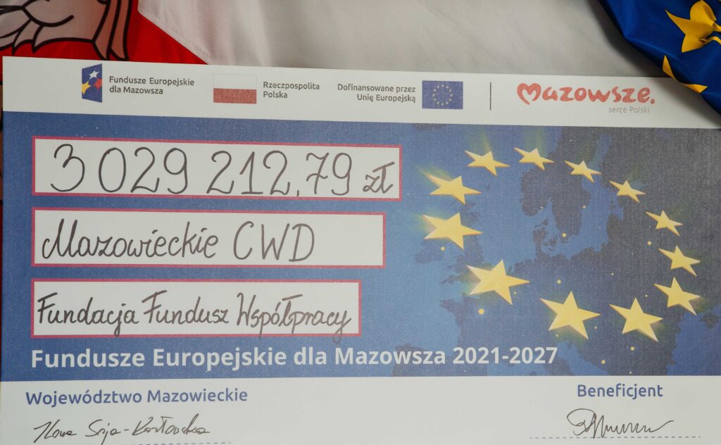Uroczyste podpisane umowy o dofinansowanie projektu doradczego dla Fundacji Fundusz Współpracy.