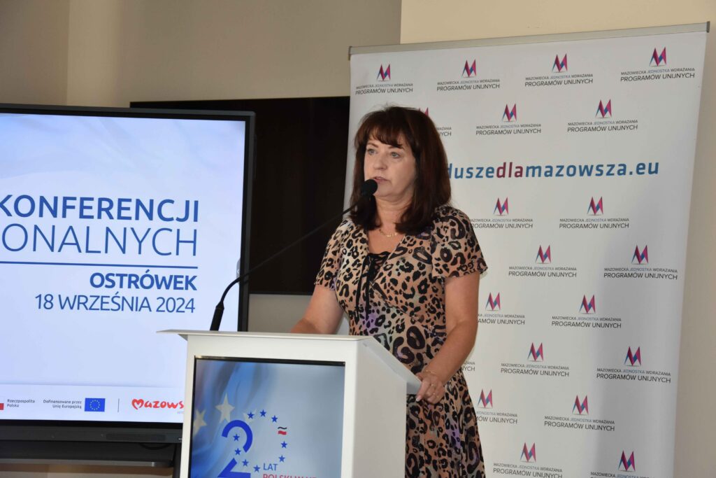 Pani J.E. Orzełowska Członek Zarządu Województwa Mazowieckiego