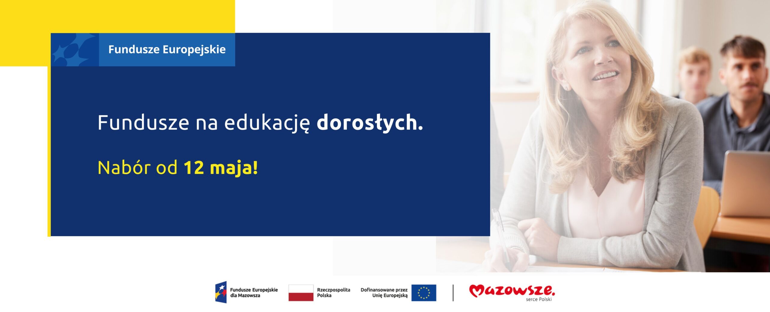 Rozwijaj edukację dorosłych – rusza nabór projektów na Mazowszu!