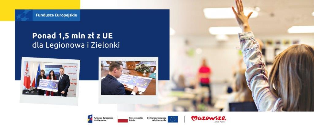 Unijne wsparcie dla Legionowa i Zielonki