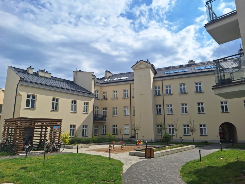 Budynek na ul. Sienkiewicza 38 po zamianach