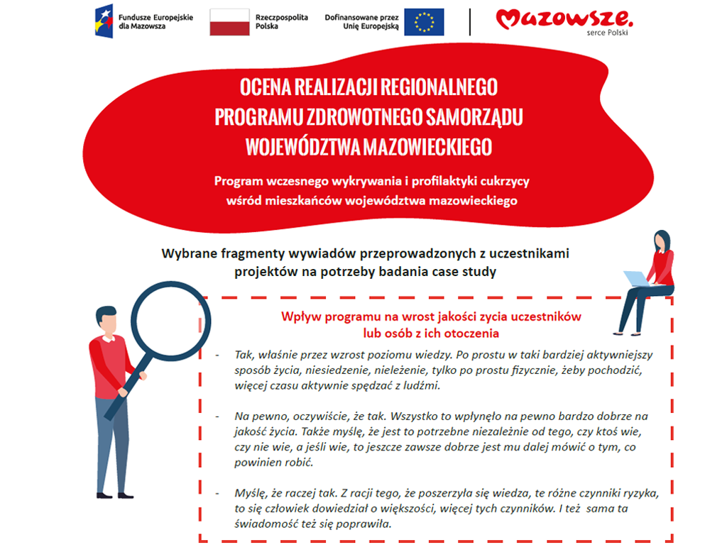 Okładka Ocena realizacji Regionalnego Programu Zdrowotnego Samorządu Województwa Mazowieckiego „Program wczesnego wykrywania i profilaktyki cukrzycy wśród mieszkańców województwa mazowieckiego”
