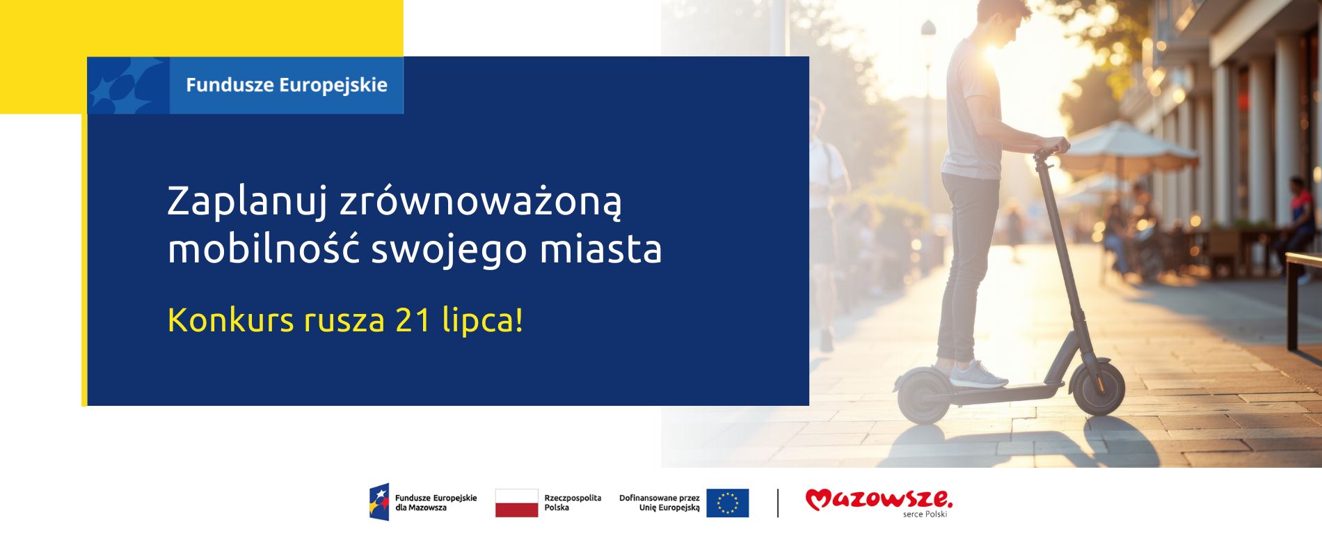 Zrównoważona mobilność miejska na Mazowszu – rusza konkurs dla samorządów!