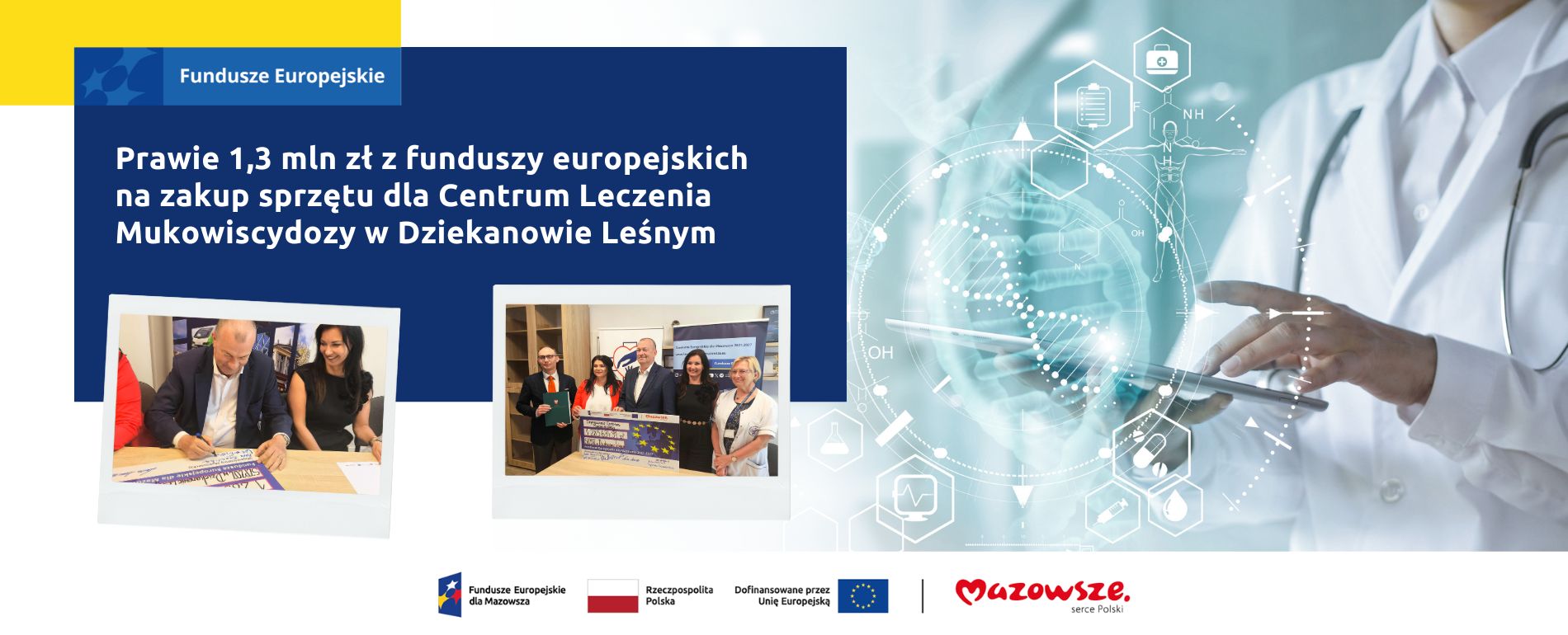 Centrum Leczenia Mukowiscydozy ze wsparciem UE