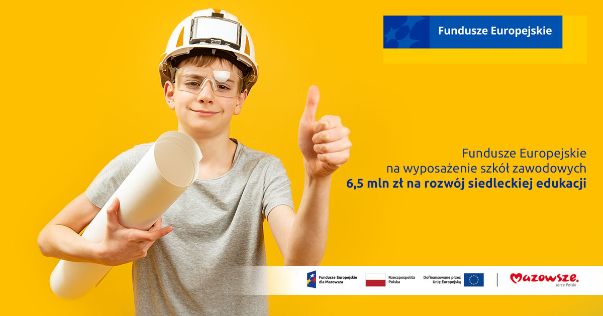 6,5 mln zł z UE dla siedleckich szkół