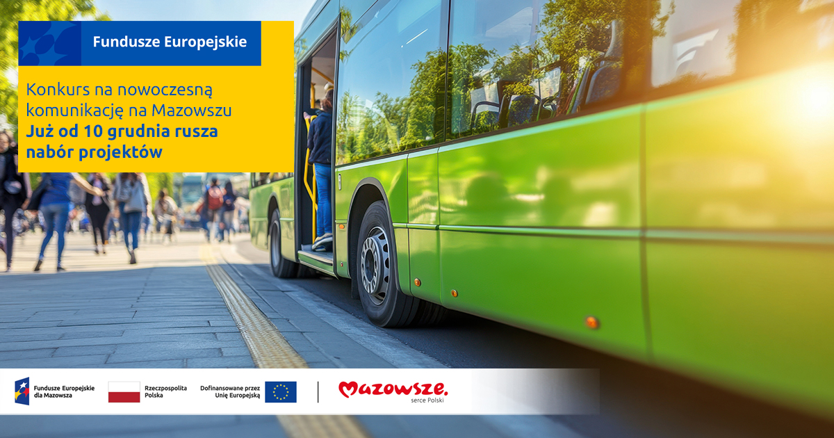 Rusza nabór na ekologiczny transport publiczny na Mazowszu