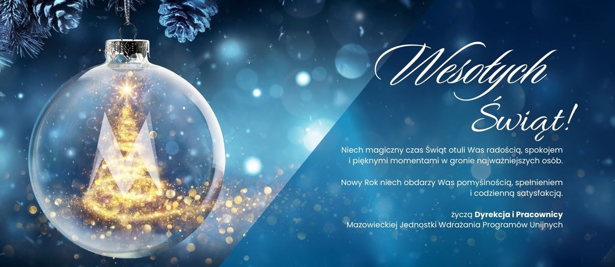 Życzymy pięknych Świąt i radosnego Nowego Roku!