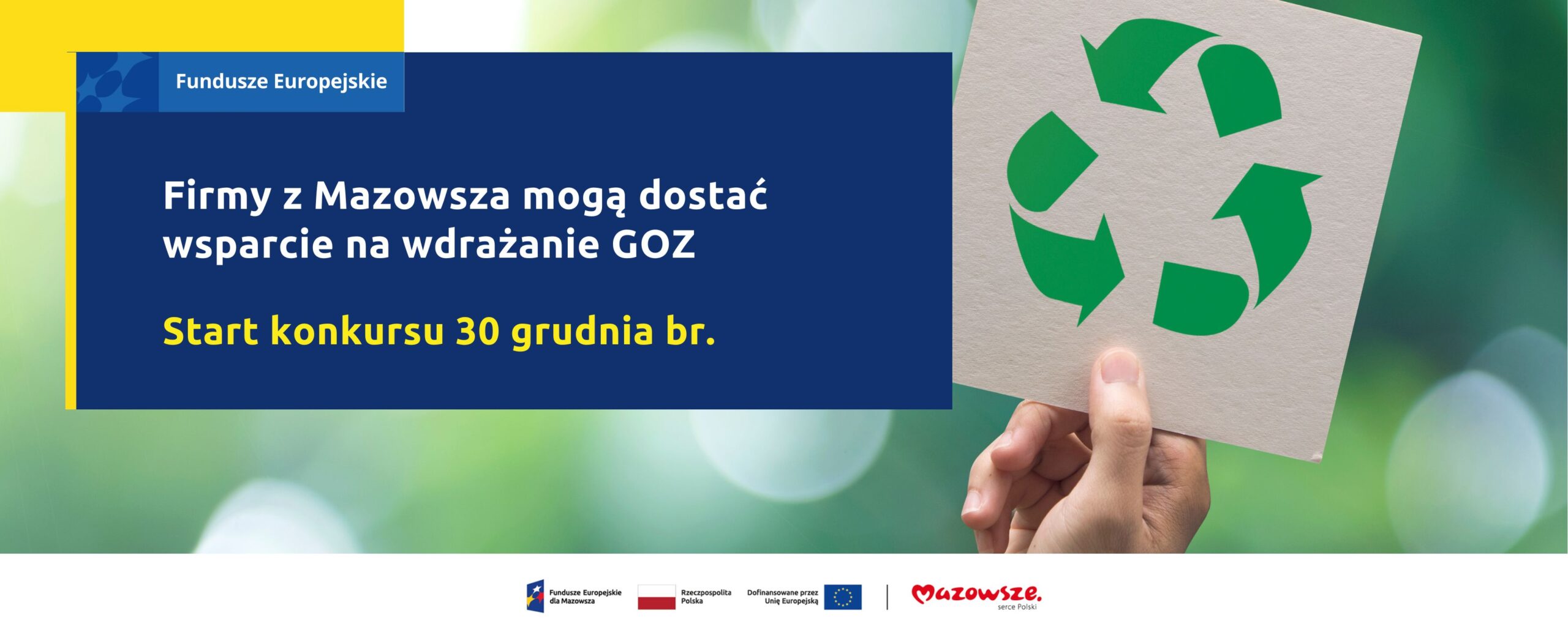 Firmy stawiają na obieg zamknięty. Rusza nabór na transformację przedsiębiorstw na Mazowszu 