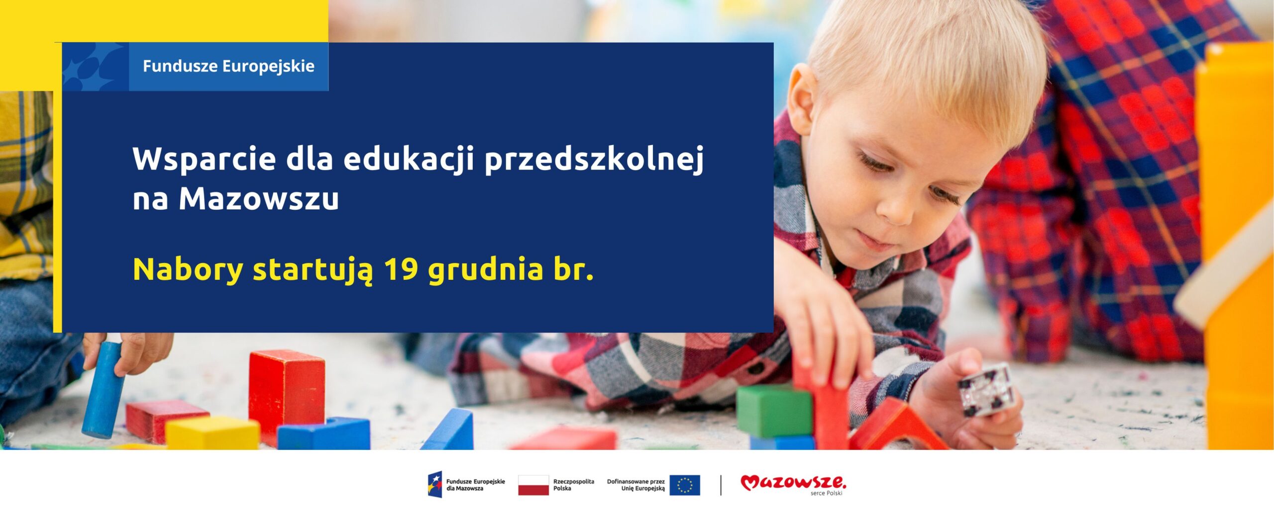 Więcej wsparcia dla przedszkoli. Ruszają nabory na projekty edukacyjne na Mazowszu