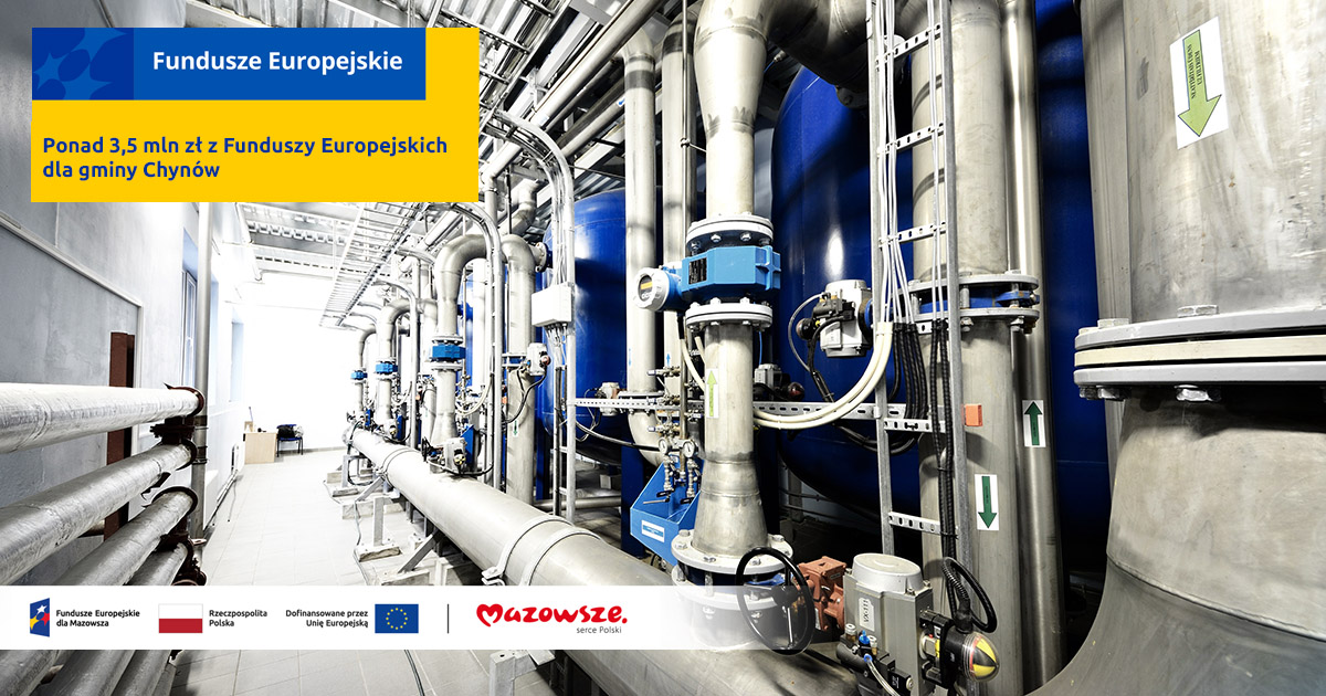 Ponad 3,5 mln zł z UE dla gminy Chynów
