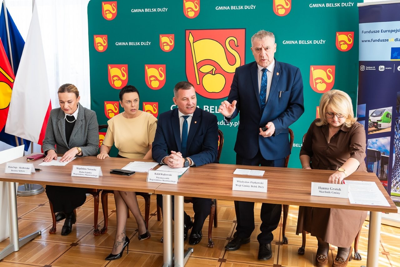 Fundusze unijne na kolejna inwestycje w powiecie grojeckim