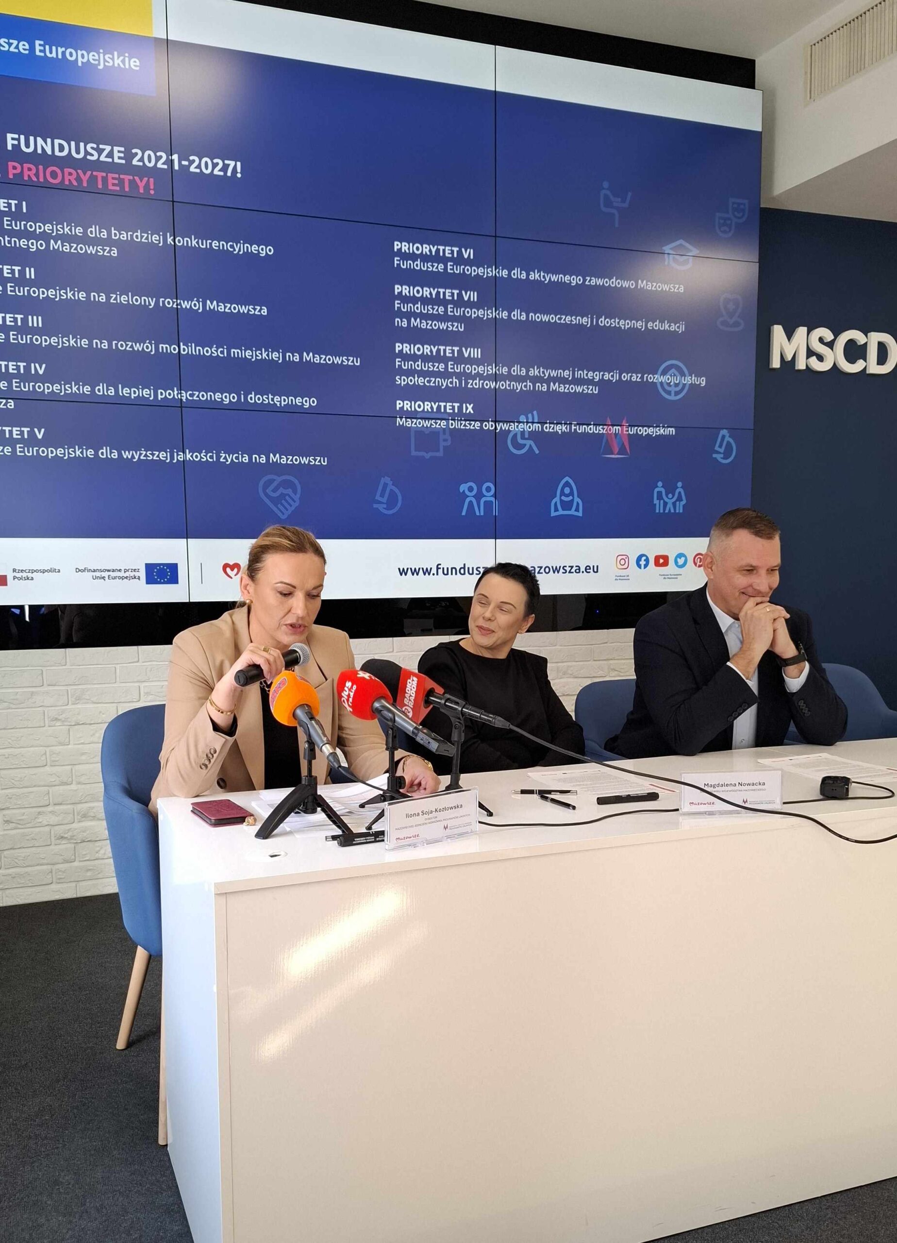 Konferencja z okazji podpisania umow FEM w Radomiu scaled