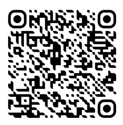 Czarno-biały kod QR o kwadratowym kształcie, z czarnymi wzorami i trzema większymi kwadratami w lewym górnym, prawym górnym i lewym dolnym rogu, używany do skanowania za pomocą urządzenia mobilnego w celu szybkiego dostępu do treści cyfrowych lub strony internetowej. Treść nie jest czytelna wizualnie.