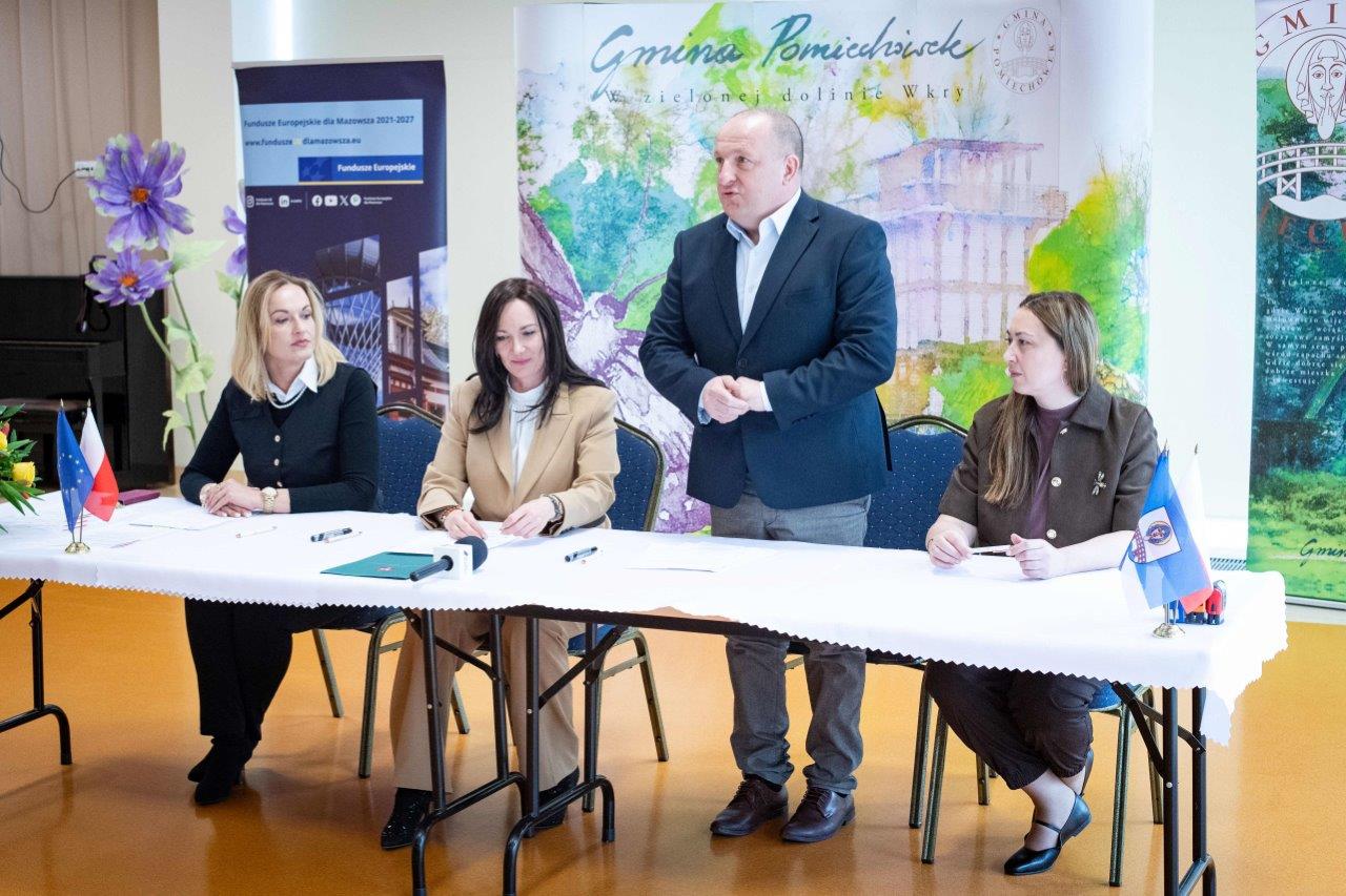 Podpisanie umowy FEM w Pomiechowku
