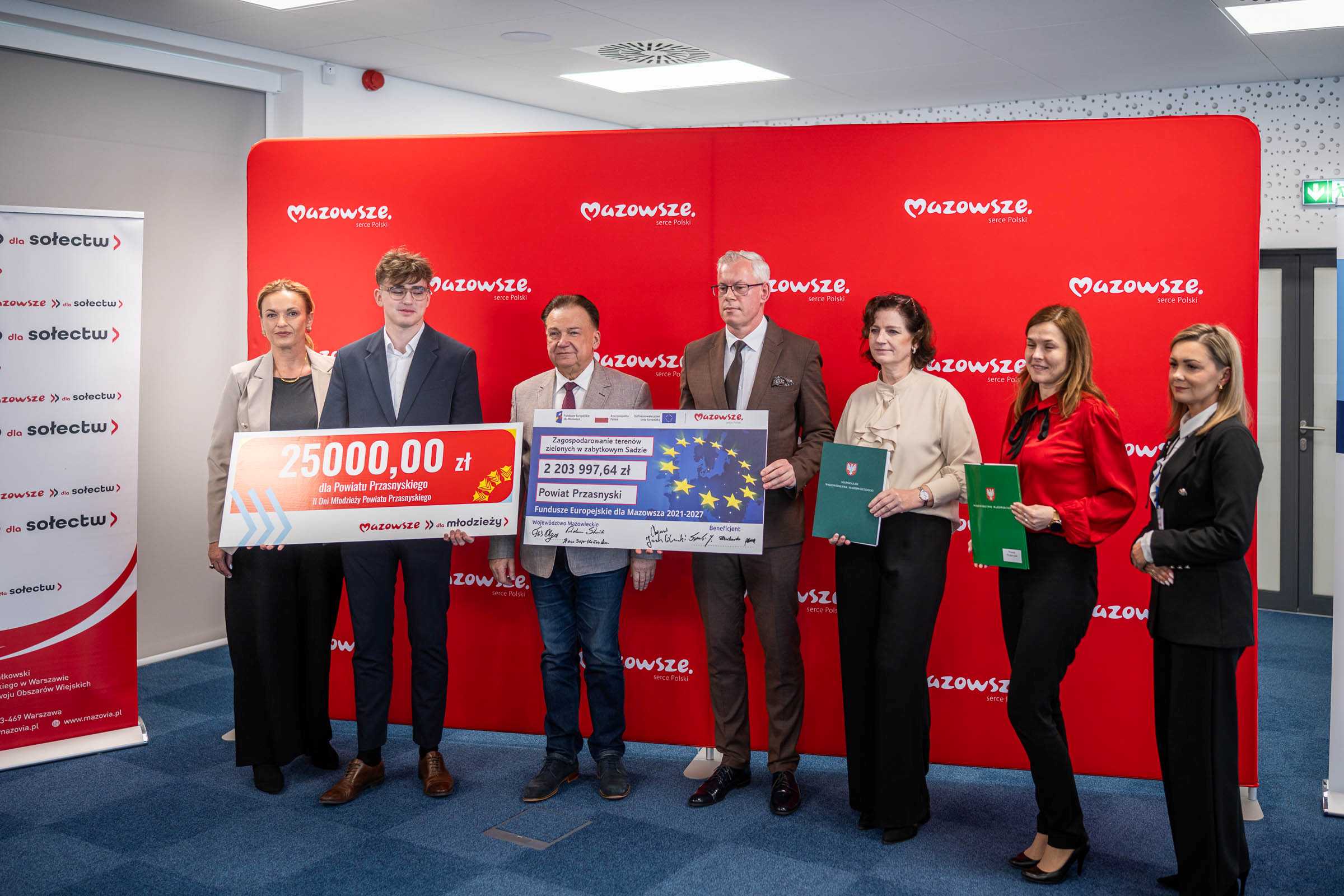 Ponad 22 mln zl z UE na inwestycje w Powiecie Przasnyskim