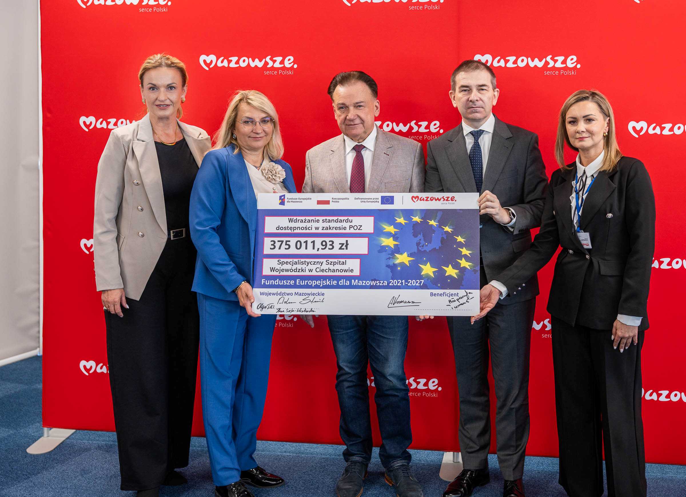 Srodki z UE dla szpitala w Ciechanowie