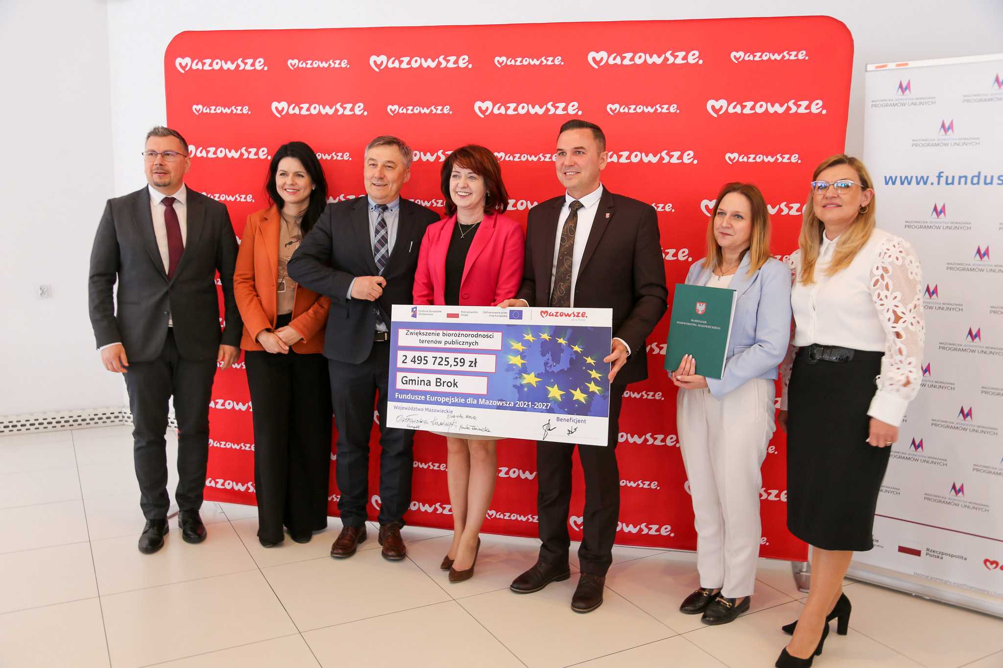 Blisko 25 mln zl z UE dla Gminy Brok