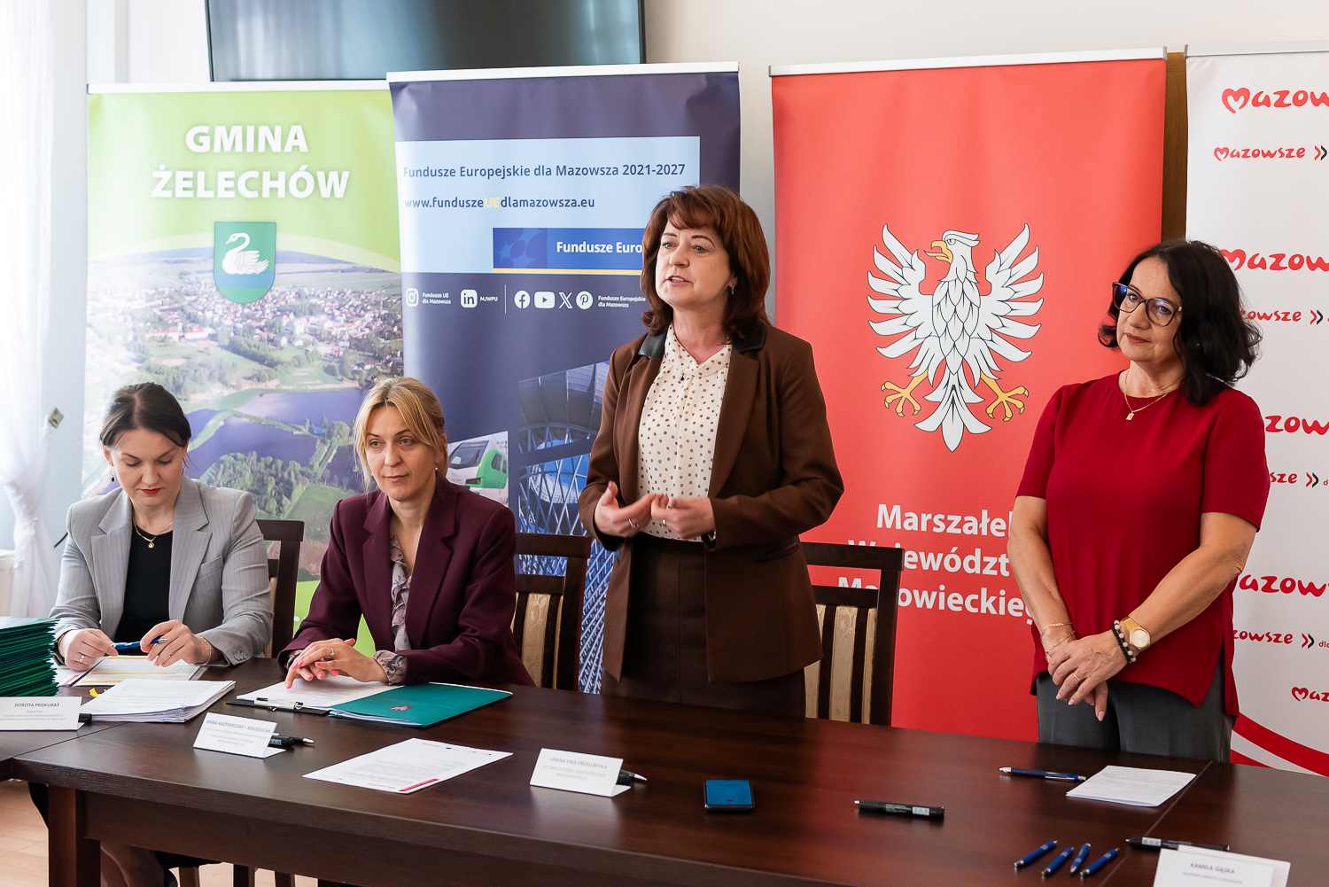 Podpisanie umowy FEM w Zelechowie