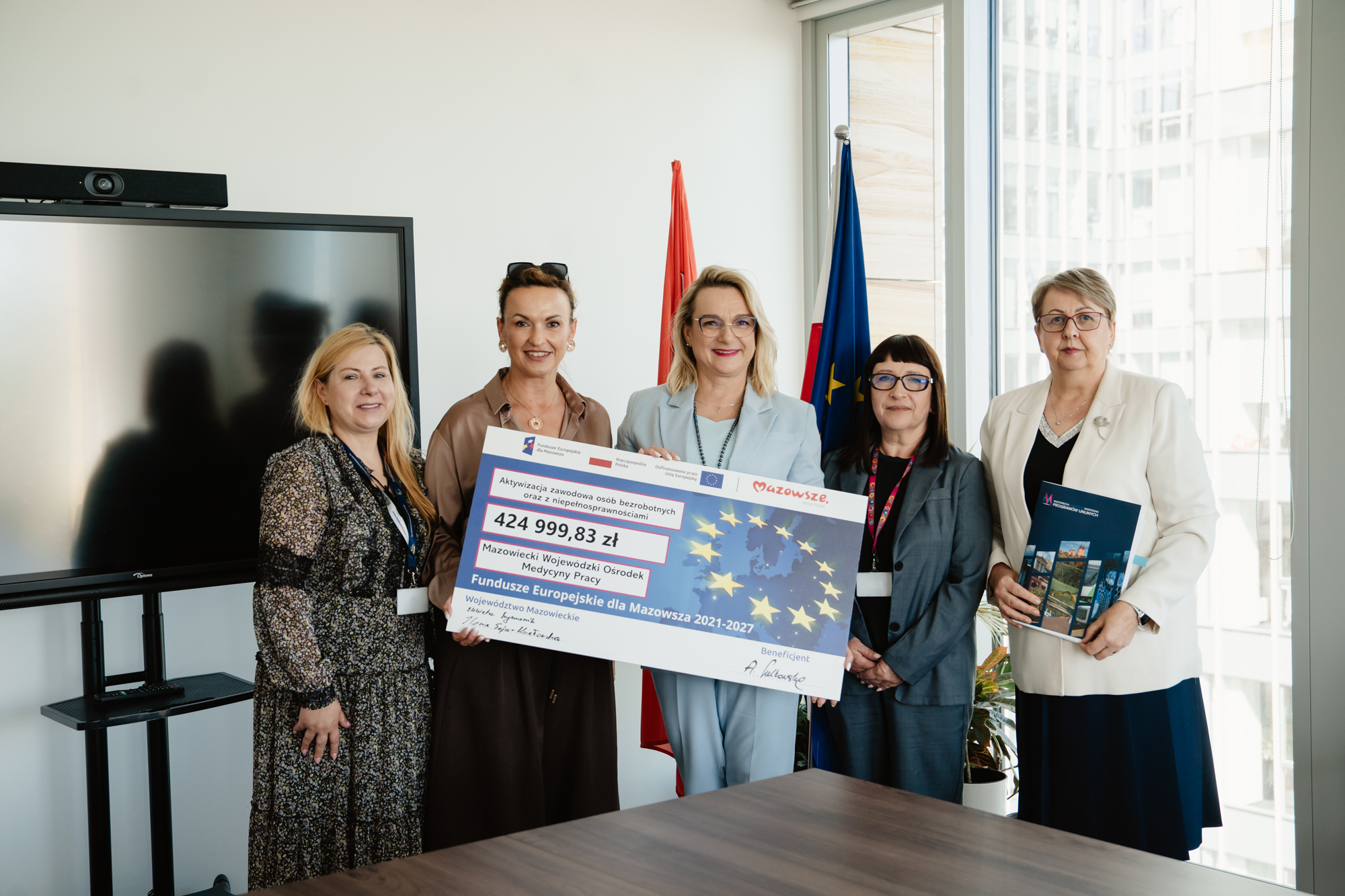 Prawie 05 mln zl z UE na aktywizacje zawodowa osob bezrobotnych oraz z niepelnosprawnosciami