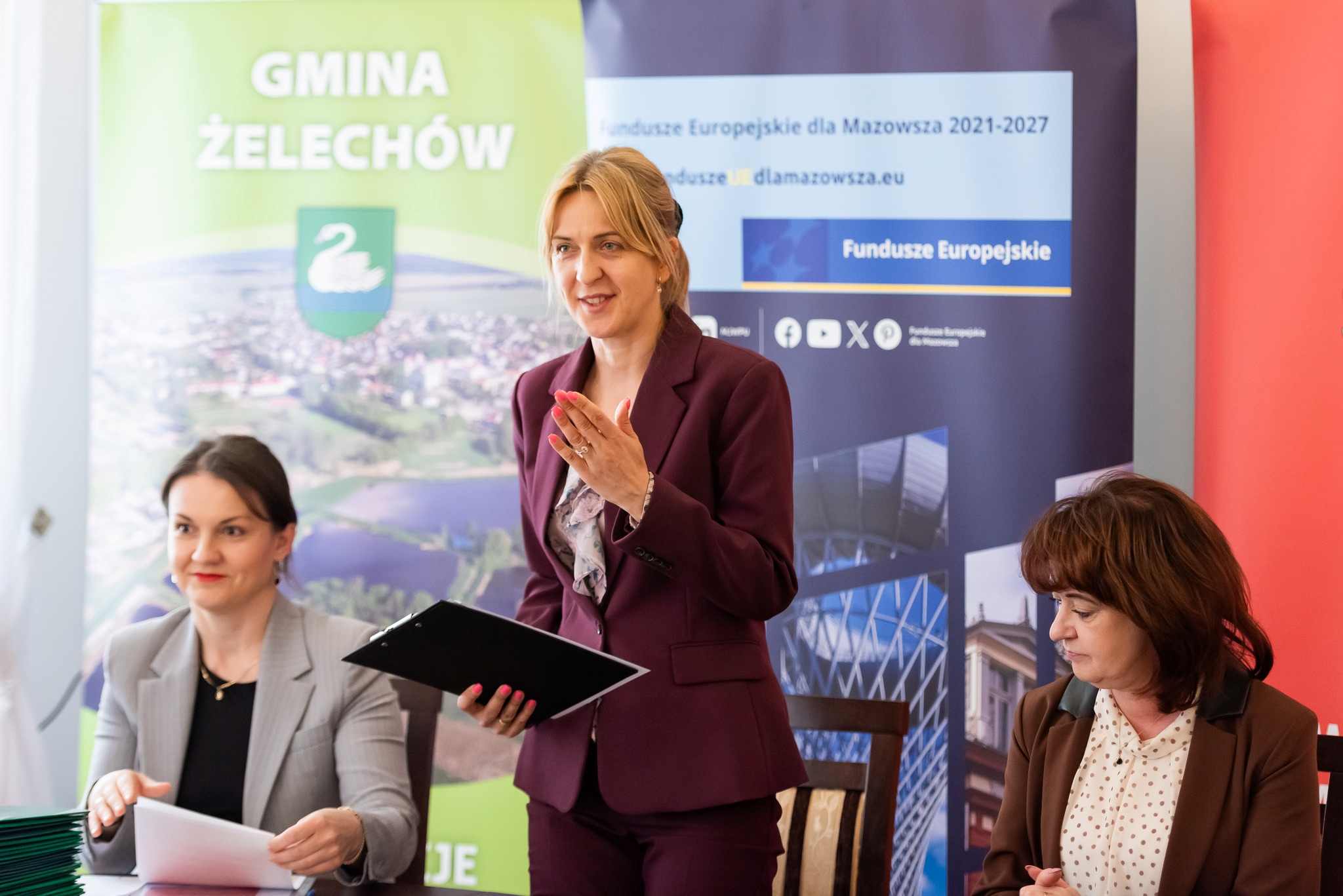 Zielony Laskarzew podpisanie umowy