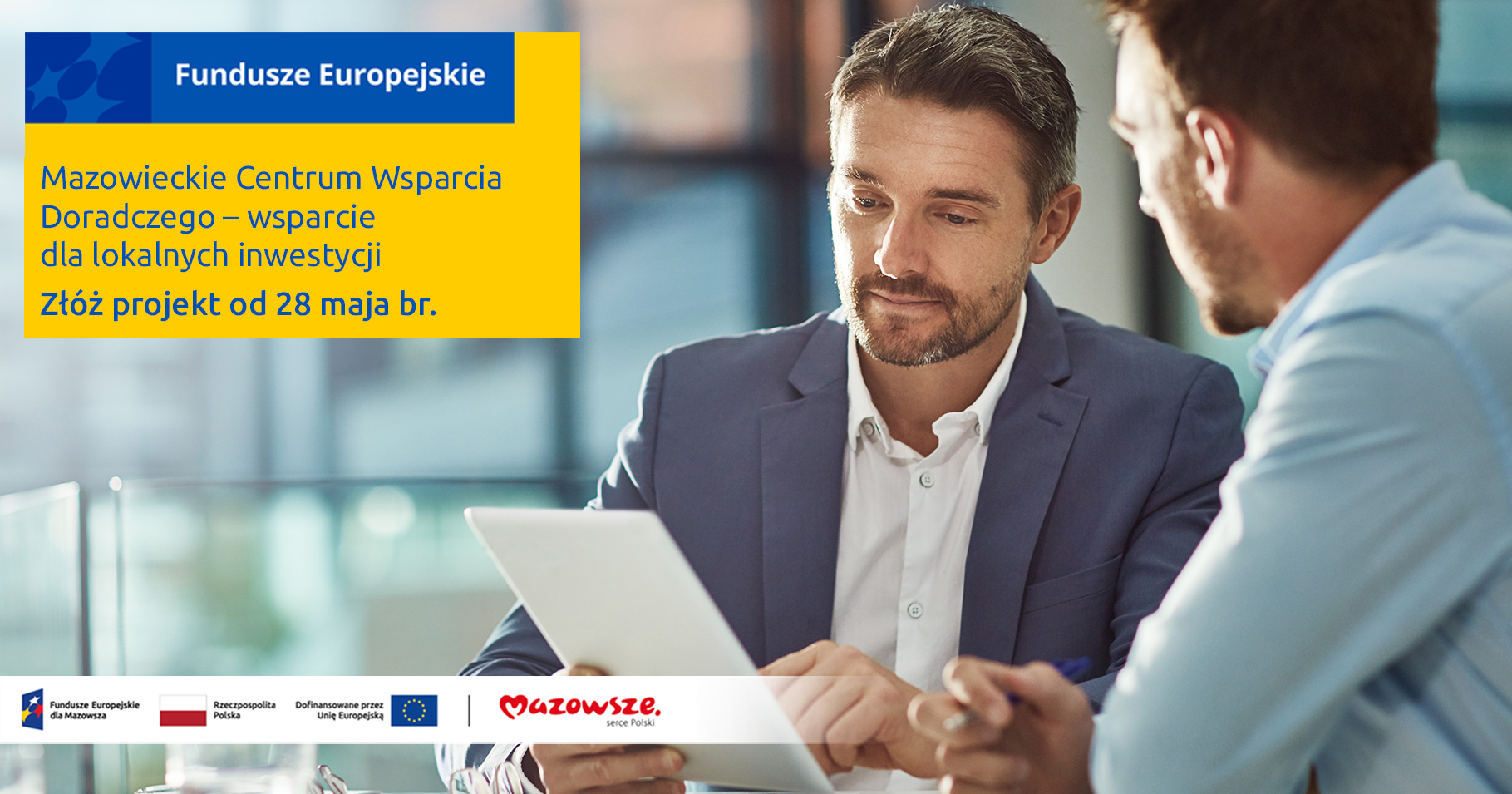 Mazowieckie Centrum Wsparcia Doradczego – ruszył konkurs 9.3 na Mazowszu