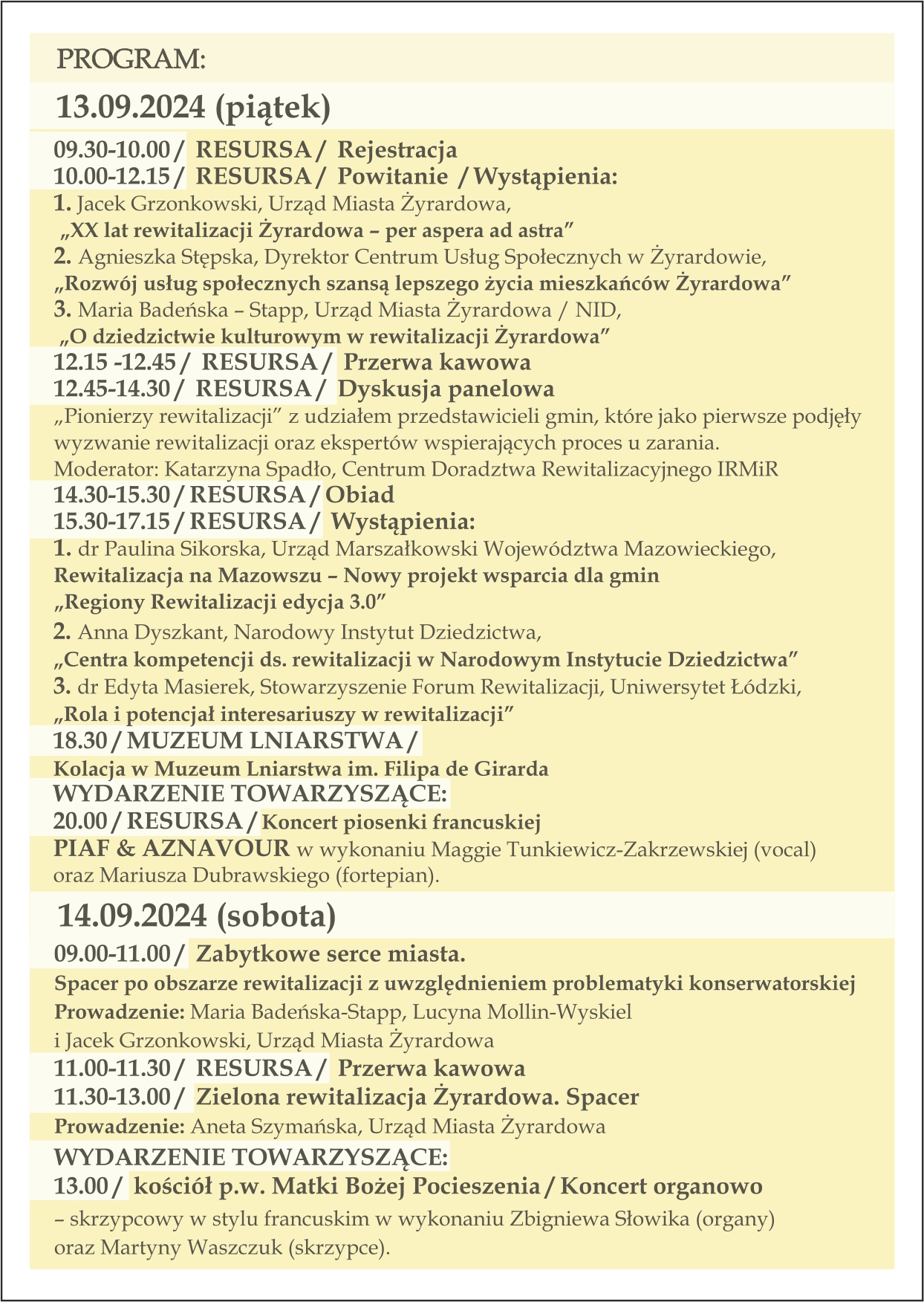 Program