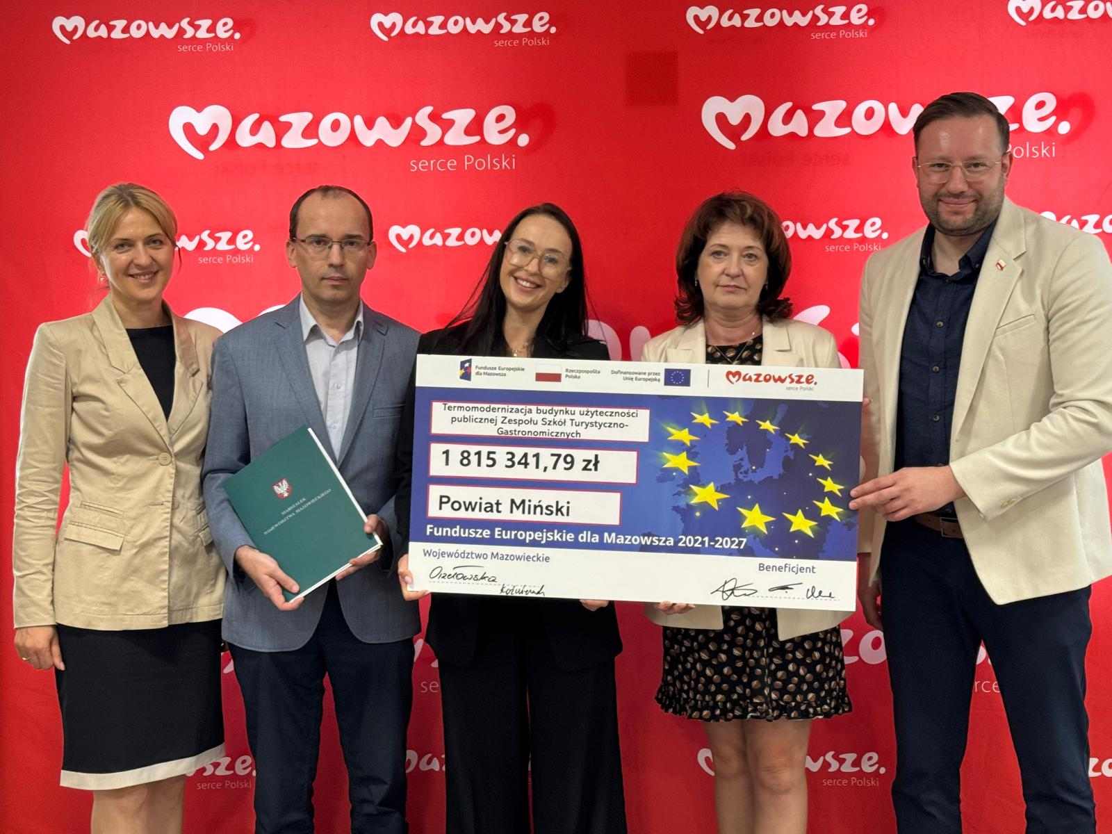 Ponad 18 mln zl z UE na termomodernizacje w Powiecie Minskim