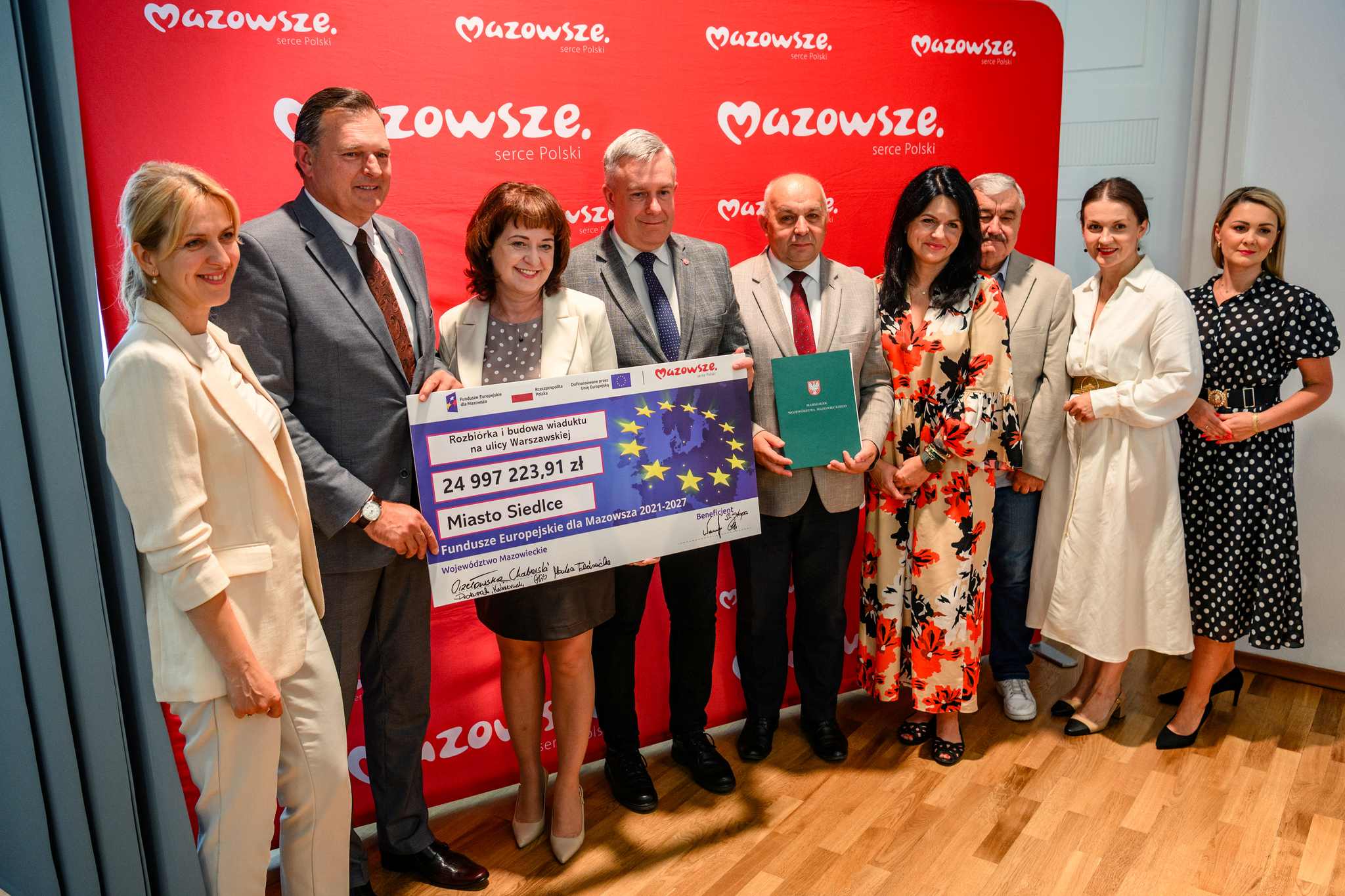 Prawie 25 mln zl dla Siedlec na projekt drogowy