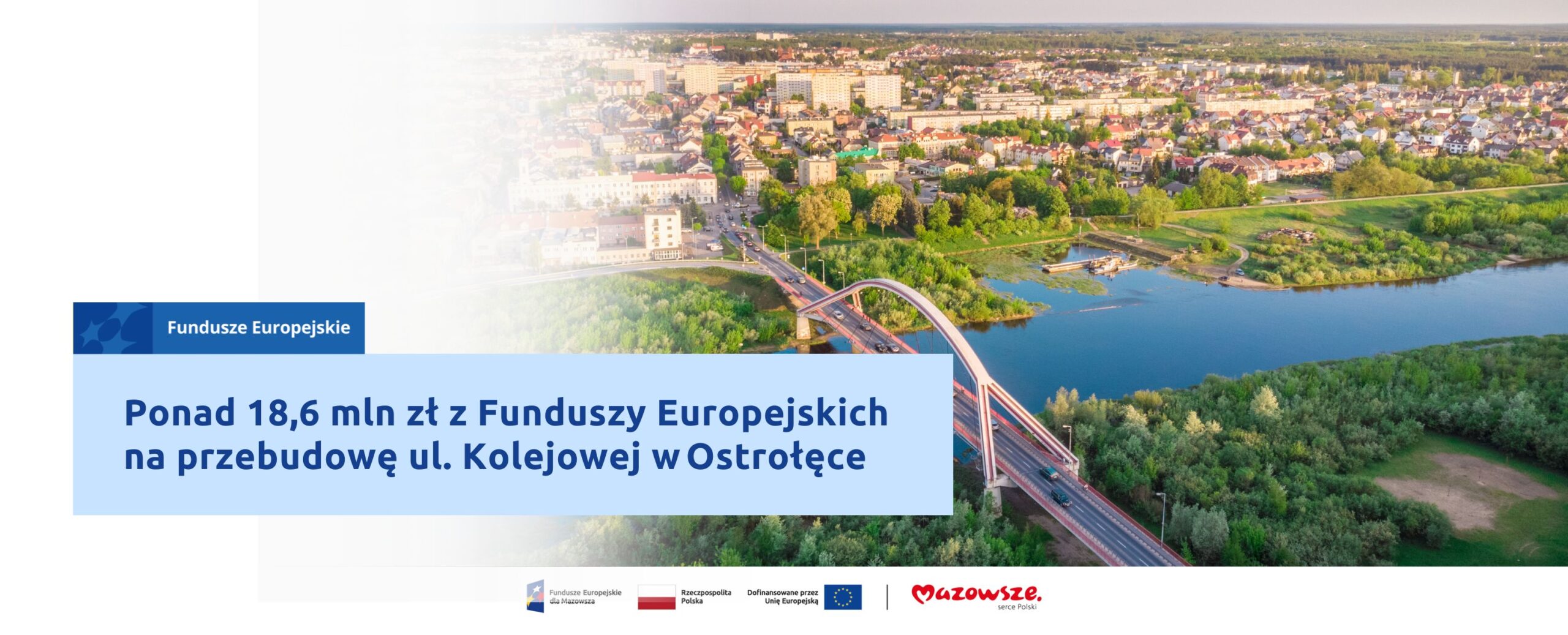 Ponad 18,6 mln zł na przebudowę ul. Kolejowej w Ostrołęce