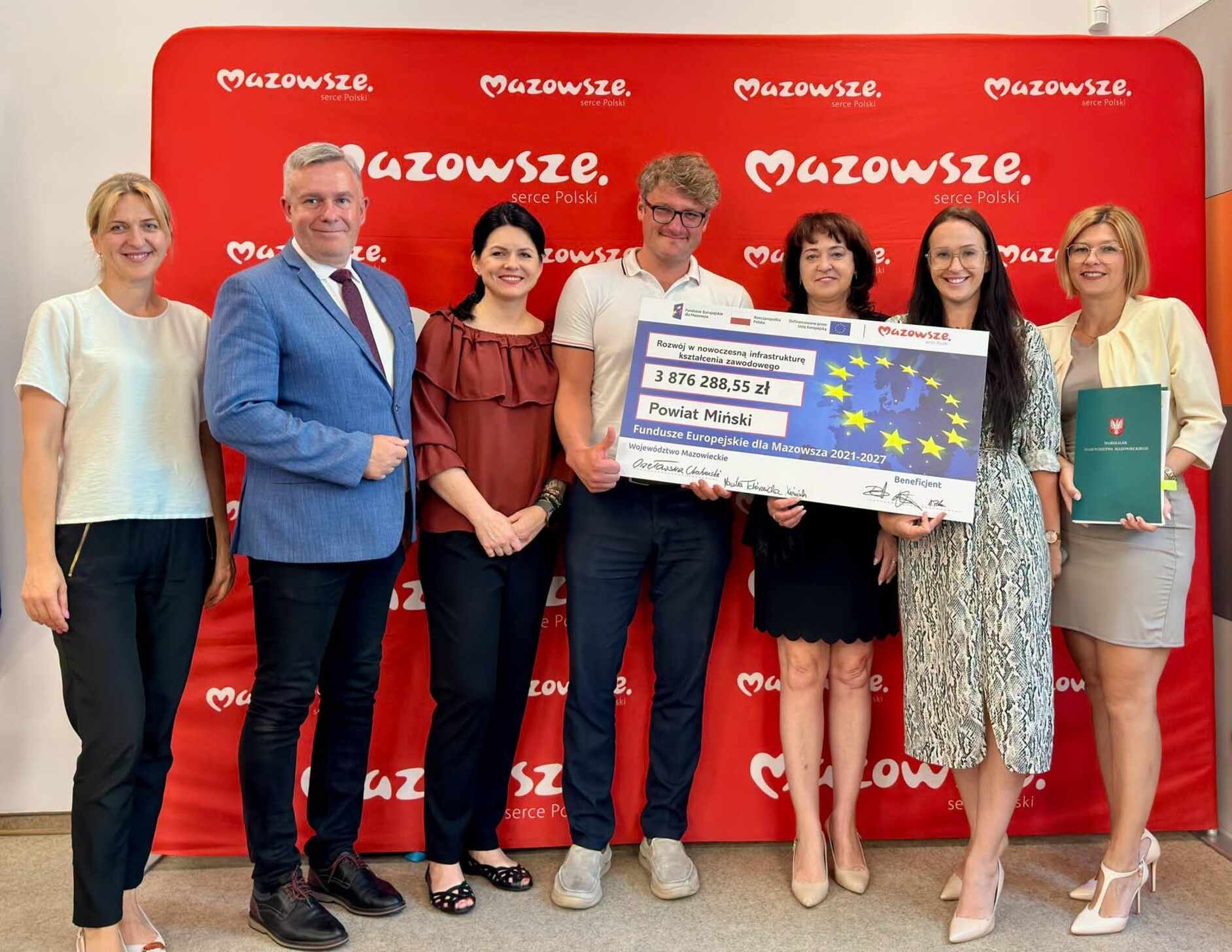 Ponad 38 mln zl z UE na rozwoj edukacji zawodowej w Powiecie Minskim