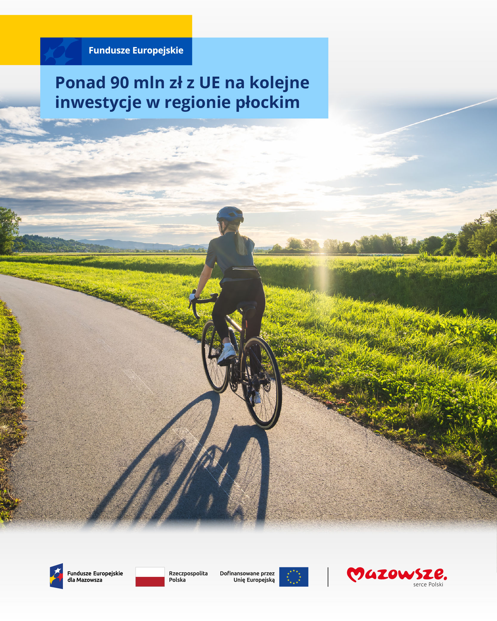 Ponad 90 mln zł z UE dla regionu płockiego i gminy Wiskitki