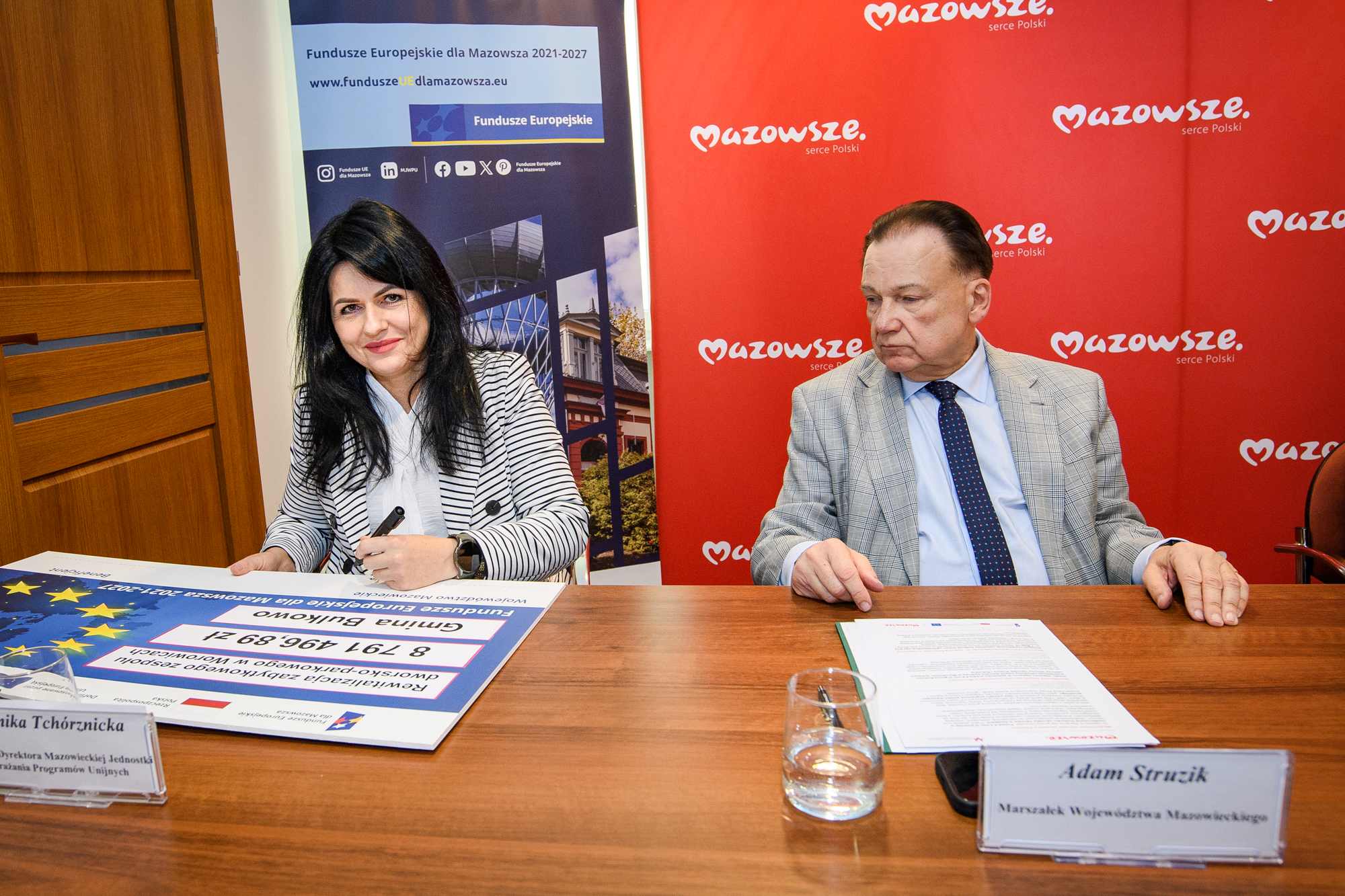 Podpisanie czeku