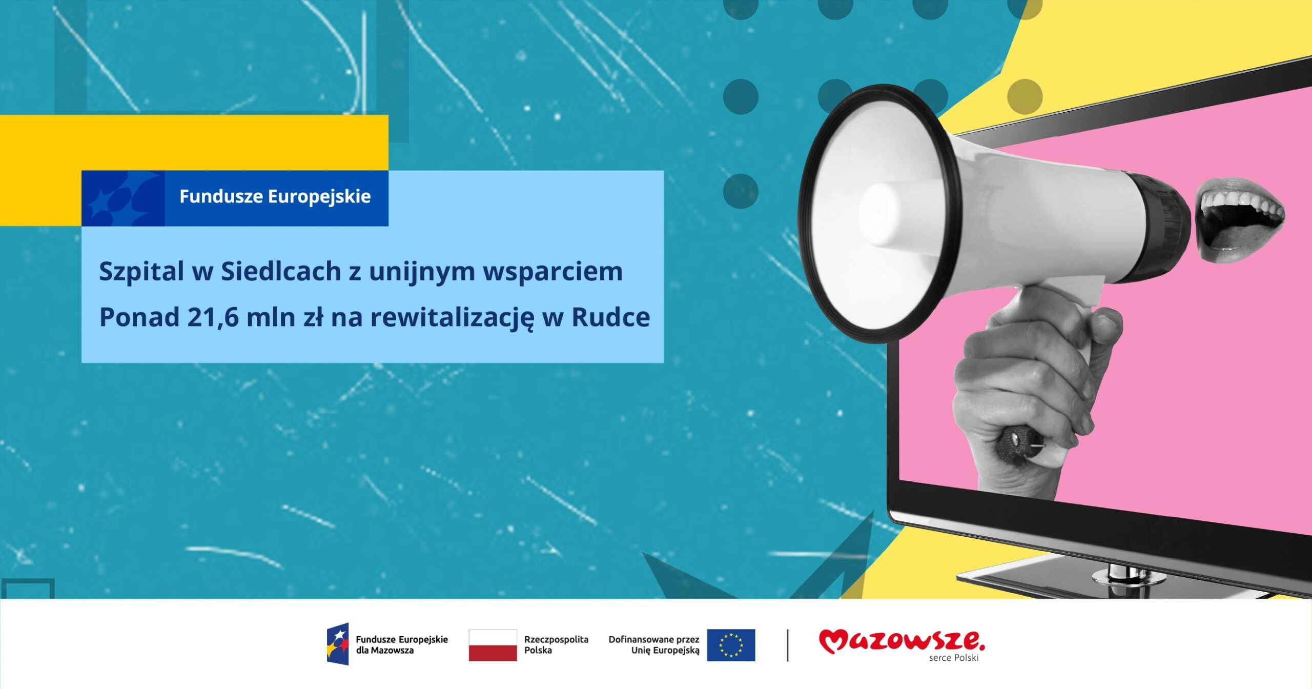 Szpital w Siedlcach z unijnym wsparciem. Ponad 21,6 mln zł na rewitalizację w Rudce
